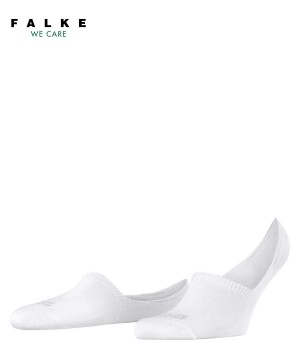 Falke Step High Cut Invisibles No Show Socks Heren Wit | TCRVMK-043