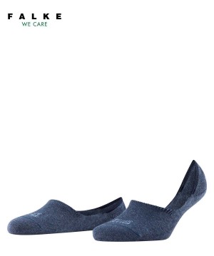 Falke Step High Cut Invisibles No Show Socks Dames Blauw | UOBIKJ-685