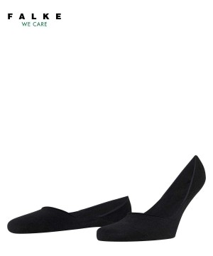 Falke Step Medium Cut Box Invisibles No Show Socks Heren Zwart | UJSKZP-245