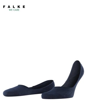 Falke Step Medium Cut Box Invisibles No Show Socks Heren Blauw | UZSIRC-273