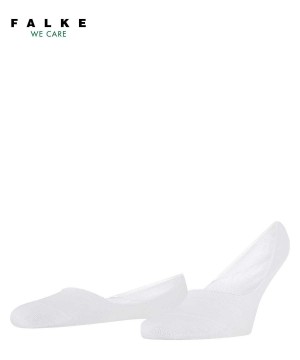 Falke Step Medium Cut Box Invisibles No Show Socks Heren Wit | SQNHYA-706