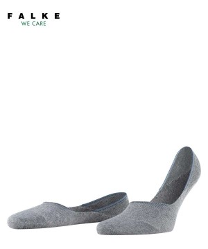 Falke Step Medium Cut Box Invisibles No Show Socks Heren Grijs | URYNPX-472