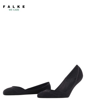 Falke Step Medium Cut Box Invisibles No Show Socks Dames Zwart | DQZKHJ-972