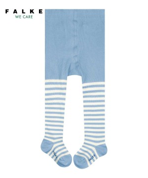 Falke Stripe Tights Tights Baby Blauw | ODIJAN-693
