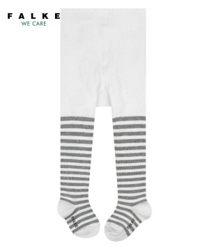 Falke Stripe Tights Tights Baby Wit | YTVLZB-790