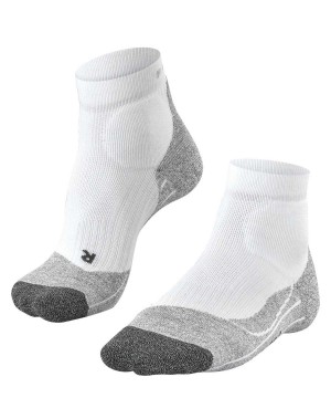Falke TE2 Short Tennis Short sock Sokken Heren Wit | CEVDJR-237