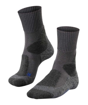 Falke TK1 Adventure Cool Trekking Socks Sokken Heren Grijs | IMNXRZ-130