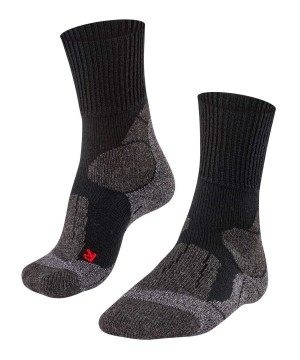 Falke TK1 Adventure Trekking Socks Sokken Heren Zwart | EGOKLY-421