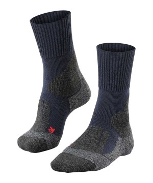 Falke TK1 Adventure Trekking Socks Sports Socks Dames Blauw | FZLTWA-187