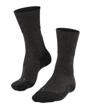 Falke TK1 Adventure Wool Trekking Socks Sports Socks Dames Grijs | KWVMRD-642