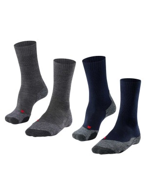 Falke TK2 Explore 2-Pack Socks Sports Socks Dames Multicolored | FRNWHV-510