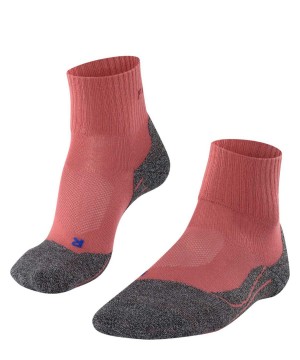 Falke TK2 Explore Cool Short Trekking Short sock Sports Socks Dames Rood | BKRZAC-068