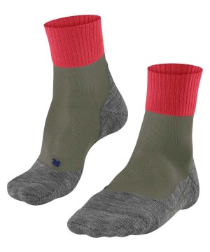 Falke TK2 Explore Cool Short Trekking Short sock Sports Socks Dames Groen | YIGRVU-529