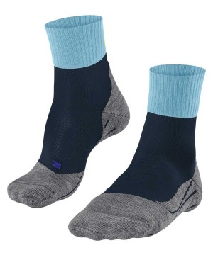 Falke TK2 Explore Cool Short Trekking Short sock Sokken Heren Blauw | UIGTHJ-127