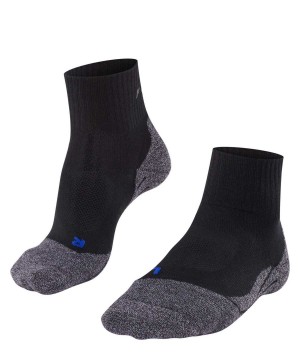 Falke TK2 Explore Cool Short Trekking Short sock Sokken Heren Zwart | KRUVMC-468