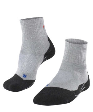 Falke TK2 Explore Cool Short Trekking Short sock Sokken Heren Grijs | LTBXSQ-420