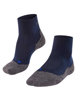 Falke TK2 Explore Cool Short Trekking Short sock Sokken Heren Blauw | AHZWOR-570