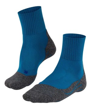 Falke TK2 Explore Cool Short Trekking Short sock Sokken Heren Blauw | VPFZCM-578