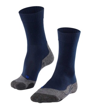 Falke TK2 Explore Cool Trekking Socks Sokken Heren Blauw | RIEHSL-584