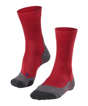 Falke TK2 Explore Cool Trekking Socks Sports Socks Dames Rood | PMOSEL-136