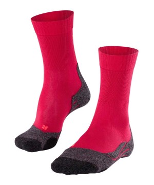 Falke TK2 Explore Cool Trekking Socks Sports Socks Dames Rood | ECDAYO-270