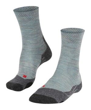 Falke TK2 Explore Melange Trekking Socks Sports Socks Dames Blauw | QSCADO-032