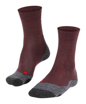Falke TK2 Explore Melange Trekking Socks Sports Socks Dames Rood | TGHRLY-039