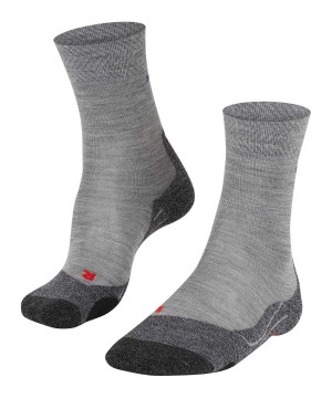 Falke TK2 Explore Melange Trekking Socks Sokken Heren Grijs | PSGWNK-769