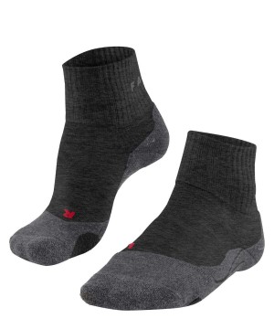 Falke TK2 Explore Short Trekking Short sock Sports Socks Dames Grijs | PSLGYX-564
