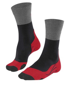 Falke TK2 Explore Trekking Socks Sokken Heren Zwart | OKXDUV-850