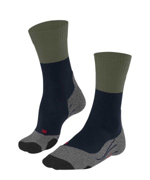 Falke TK2 Explore Trekking Socks Sokken Heren Blauw | RBSWOV-690