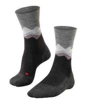 Falke TK2 Explore Trekking Socks Sokken Heren Zwart | WLHGSZ-371