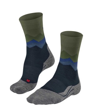 Falke TK2 Explore Trekking Socks Sokken Heren Blauw | ACUVJN-839