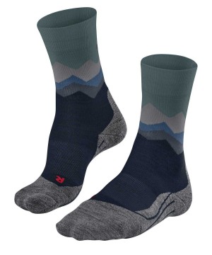Falke TK2 Explore Trekking Socks Sokken Heren Blauw | DPFYQH-625