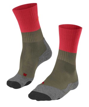 Falke TK2 Explore Trekking Socks Sports Socks Dames Groen | WCNIJL-219