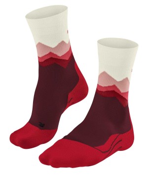 Falke TK2 Explore Trekking Socks Sports Socks Dames Rood | QDTOVE-826