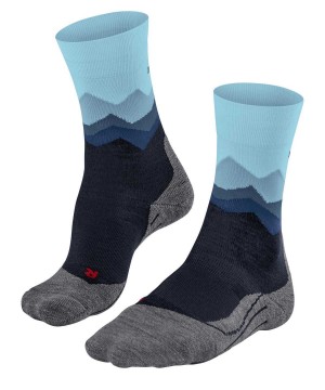 Falke TK2 Explore Trekking Socks Sports Socks Dames Blauw | FGNJLP-980