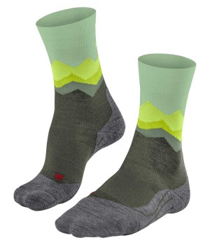 Falke TK2 Explore Trekking Socks Sports Socks Dames Groen | ZNOTQL-745