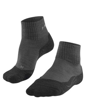 Falke TK2 Explore Wool Short Trekking Short sock Sports Socks Dames Grijs | JYFGMS-912