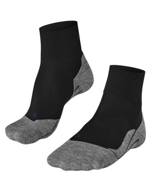 Falke TK5 Wander Cool Short Trekking Short sock Sokken Heren Zwart | CQAVDS-861