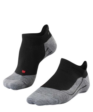 Falke TK5 Wander Invisible Trekking Invisibles No Show Socks Heren Zwart | YTVAQU-780