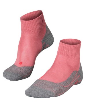Falke TK5 Wander Short Trekking Short sock Sports Socks Dames Rood | LNPSTH-372