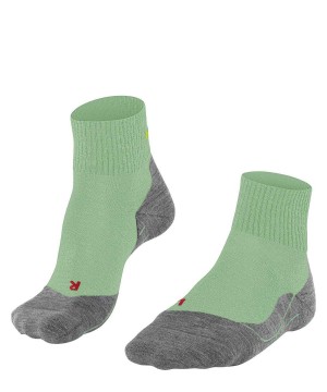 Falke TK5 Wander Short Trekking Short sock Sports Socks Dames Groen | UXOVYT-758