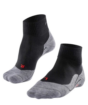 Falke TK5 Wander Short Trekking Short sock Sports Socks Dames Zwart | MOGPIB-295
