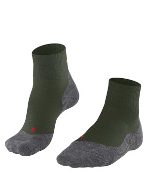 Falke TK5 Wander Short Trekking Short sock Sokken Heren Groen | QHAZTM-751