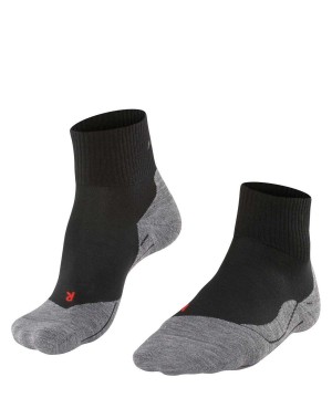 Falke TK5 Wander Short Trekking Short sock Sokken Heren Zwart | WDFZHC-127