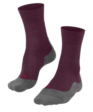 Falke TK5 Wander Trekking Socks Sports Socks Dames Rood | JYPOIN-603