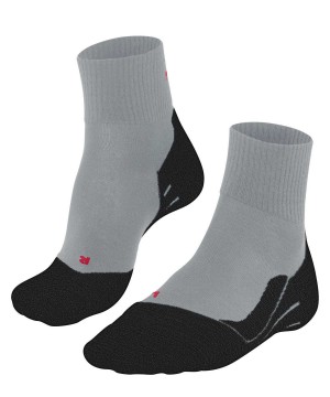 Falke TK5 Wander Wool Short Trekking Short sock Sports Socks Dames Grijs | SQIDPW-486