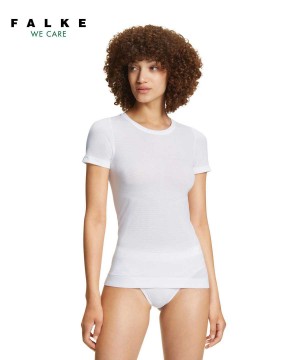 Falke T-Shirt Ultralight Cool Overhemd Met Korte Mouwen Dames Wit | MLOFRX-021