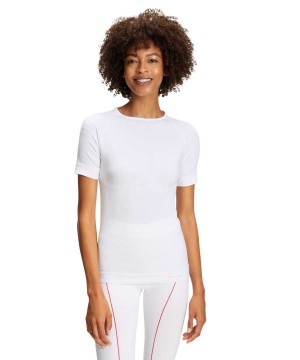 Falke T-Shirt Warm Overhemd Met Korte Mouwen Dames Wit | FYUXKP-250